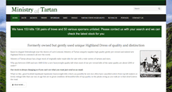 Desktop Screenshot of ministryoftartan.com
